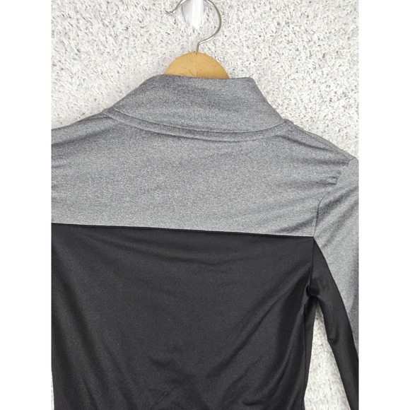 PINK Victoria's Secret Ultimate Half Zip Athletic Pullover Top SZ XS Thumbholes - Picture 12 of 14